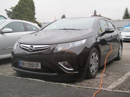 Ampera im harten Wintereinsatz ;)