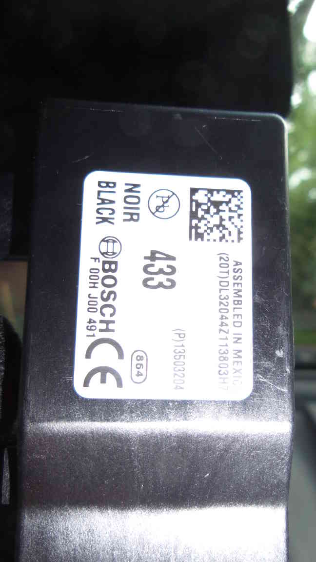 Receiver-Einheit für Schlüssel und Wegfahrsperre