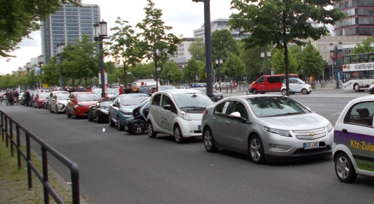 Aufstellung Volt Str. des 17.juni