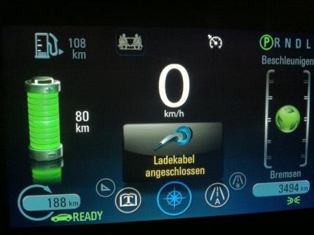 Ampera Tacho Anzeoge