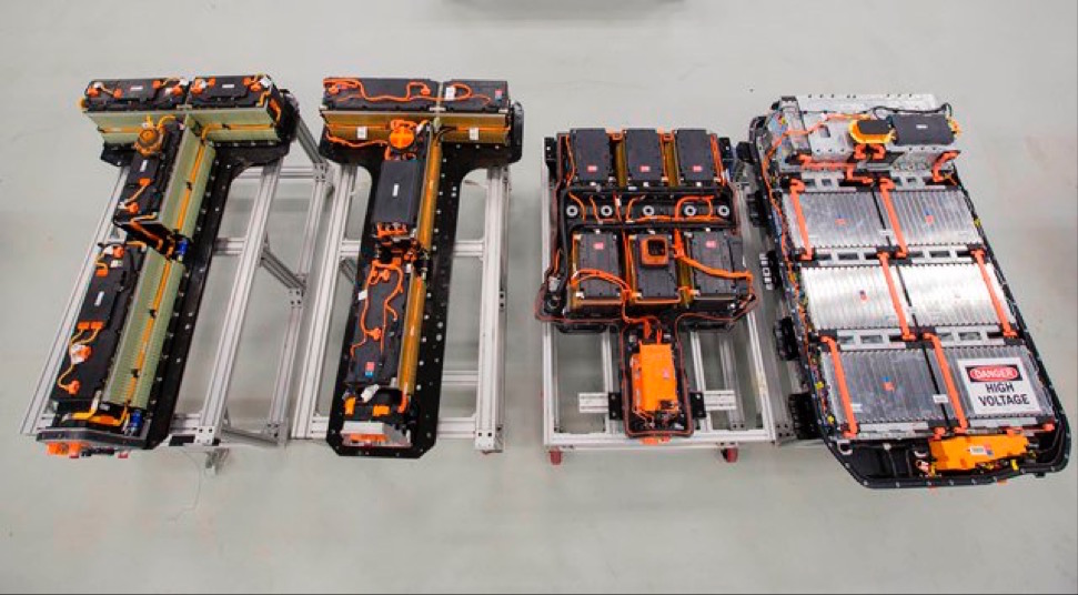 v.l.n.r. Volt 1, Volt 2, Spark, Bolt