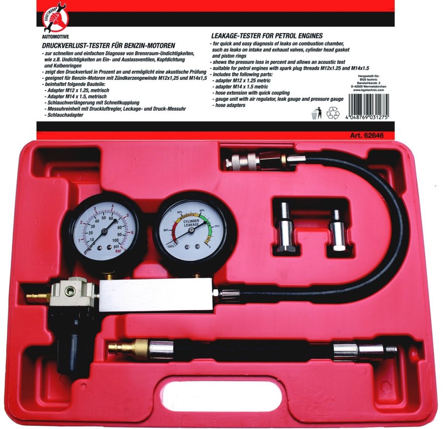 Zum Beispiel mit so einem Tester