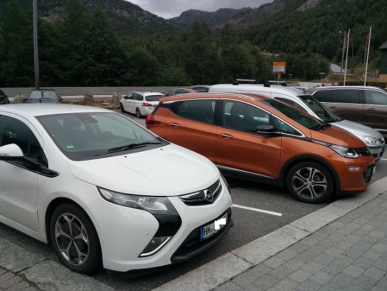 Der Ampera-e Besitzer hatte vorher einen Ampera, der in Norwegen übrigens floppte