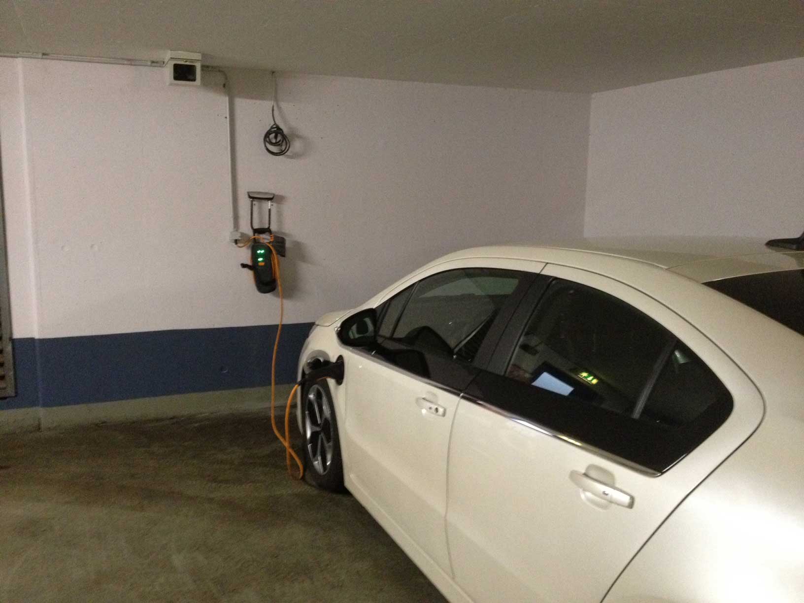 Mein Ampera in der Stadtteil-TG