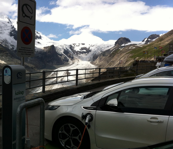 Höchste Ladestation Österreichs - Kaiser Franz Josef Höhe - 2369m
