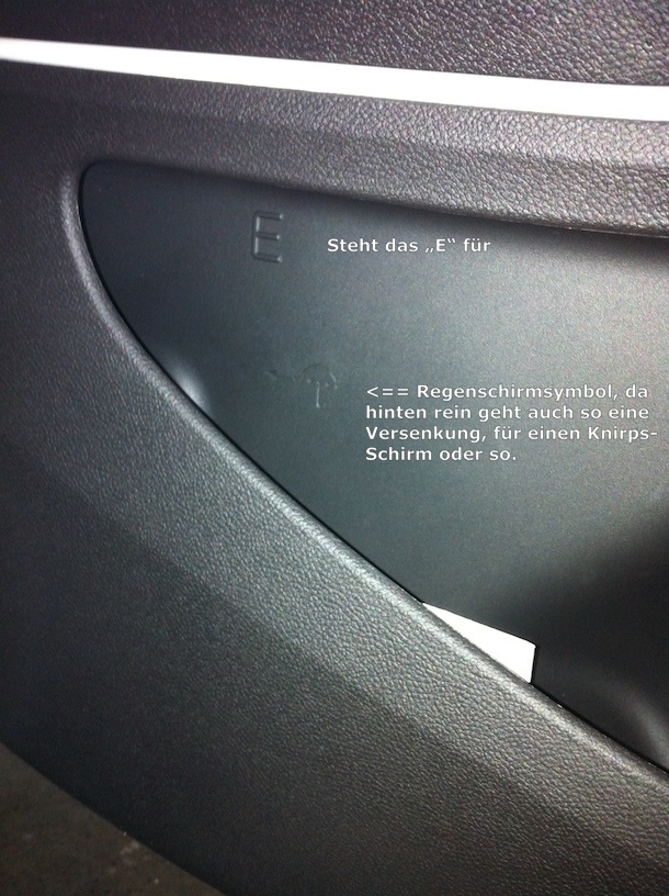 Innenverkleidung/Ablage vorne Fahrerseite