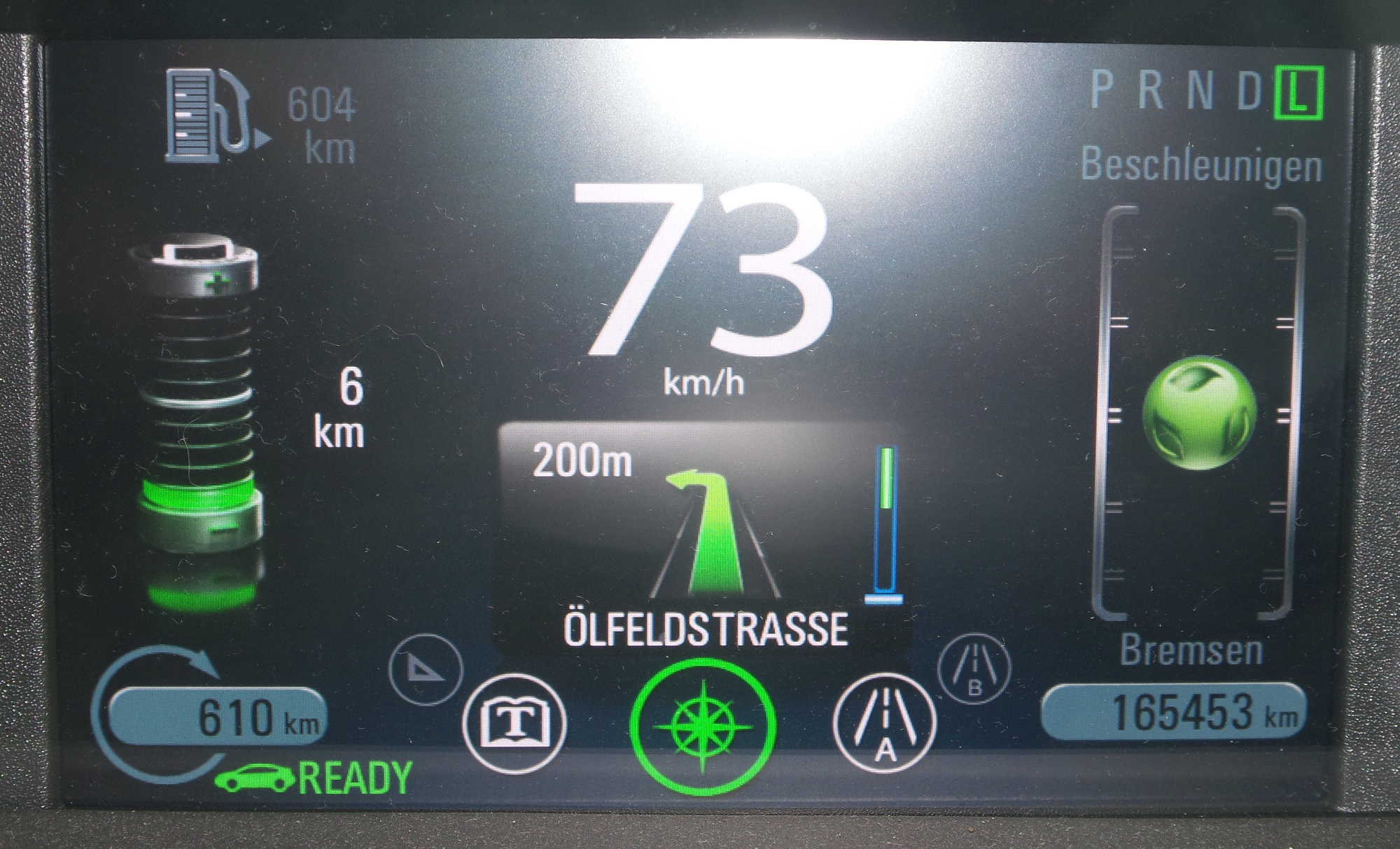 Ja, ich weiss, während der Fahrt macht man keine Fotos, aber zu keiner Zeit war irgendwer in Gefahr.