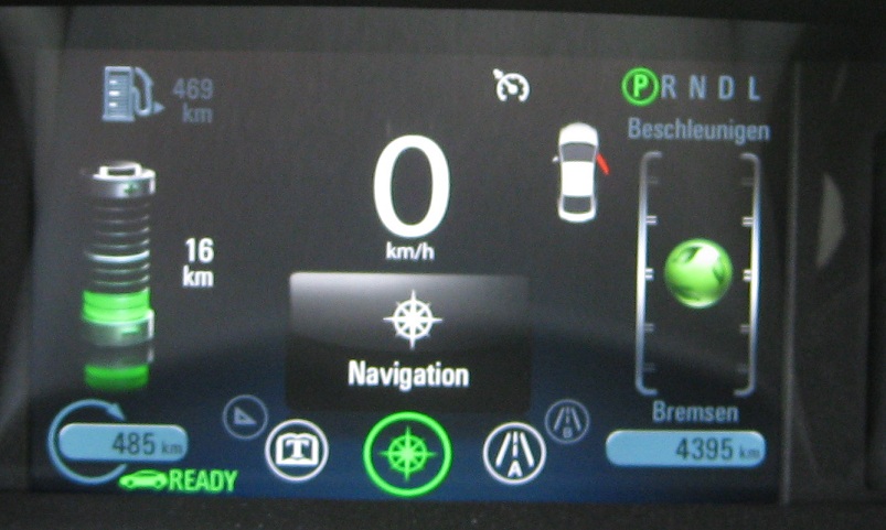 immer noch 16 km Restreichweite