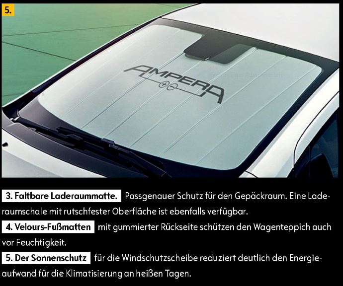 Sonnenblende / Sonnenschutz für die Windschutzscheibe